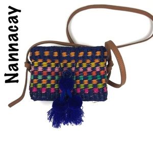 Nannacay Baby Roge Pom Pom tote New with out tags